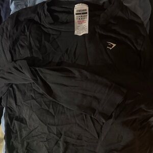 Gymshark Long Sleeve Black Tee